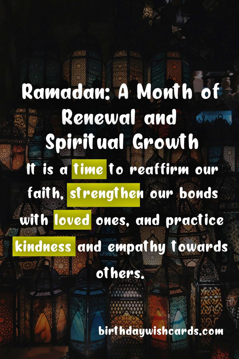 Various Dates in April – Ramadan: A Guide to Important Dates in Ramadan and Their Significance