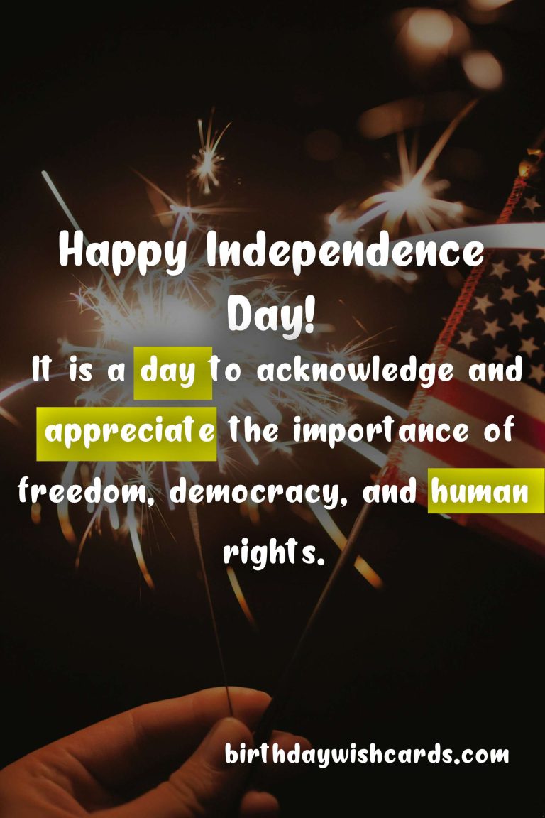 Celebrate Independence Day (September 8) – A National Day Of Celebrations