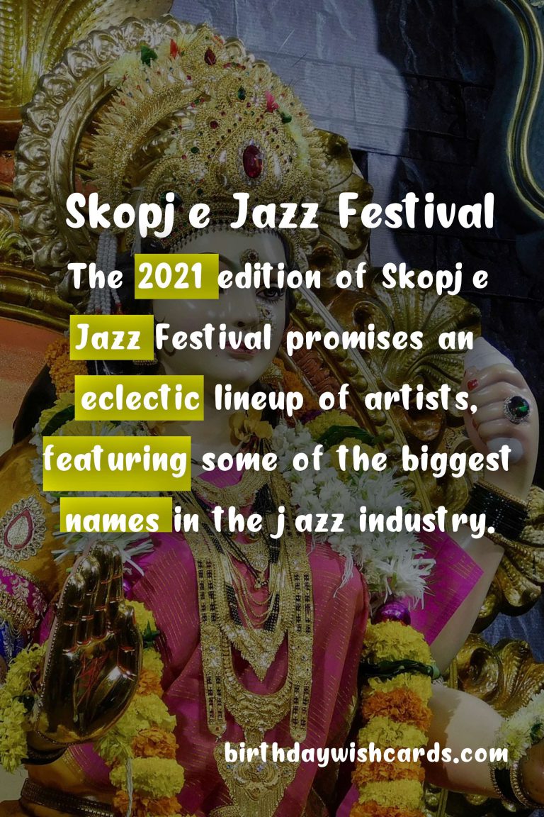 A Guide to Skopje Jazz Festival: October's Musical Bliss