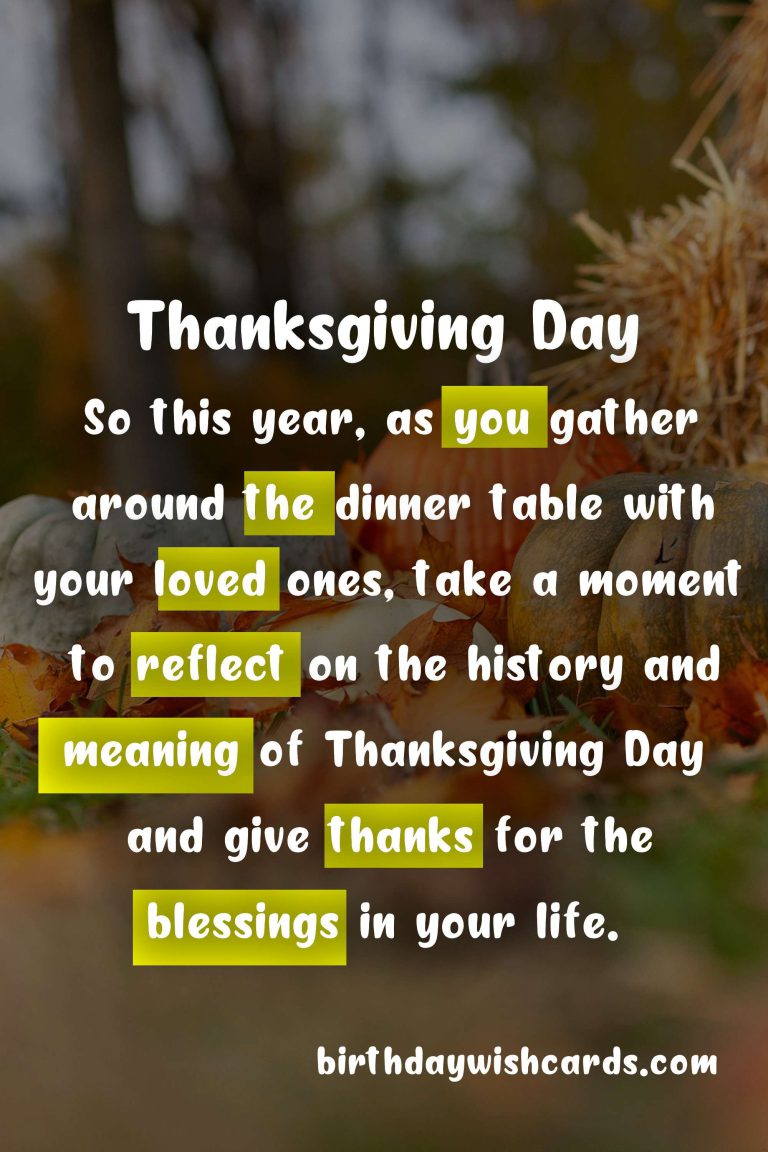 All You Need to Know About Thanksgiving Day