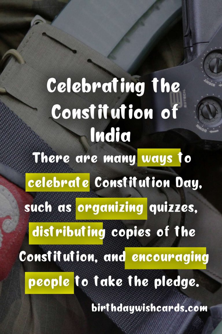 Celebrate Constitution Day on 5 June and Understanding the Importance of the Constitution