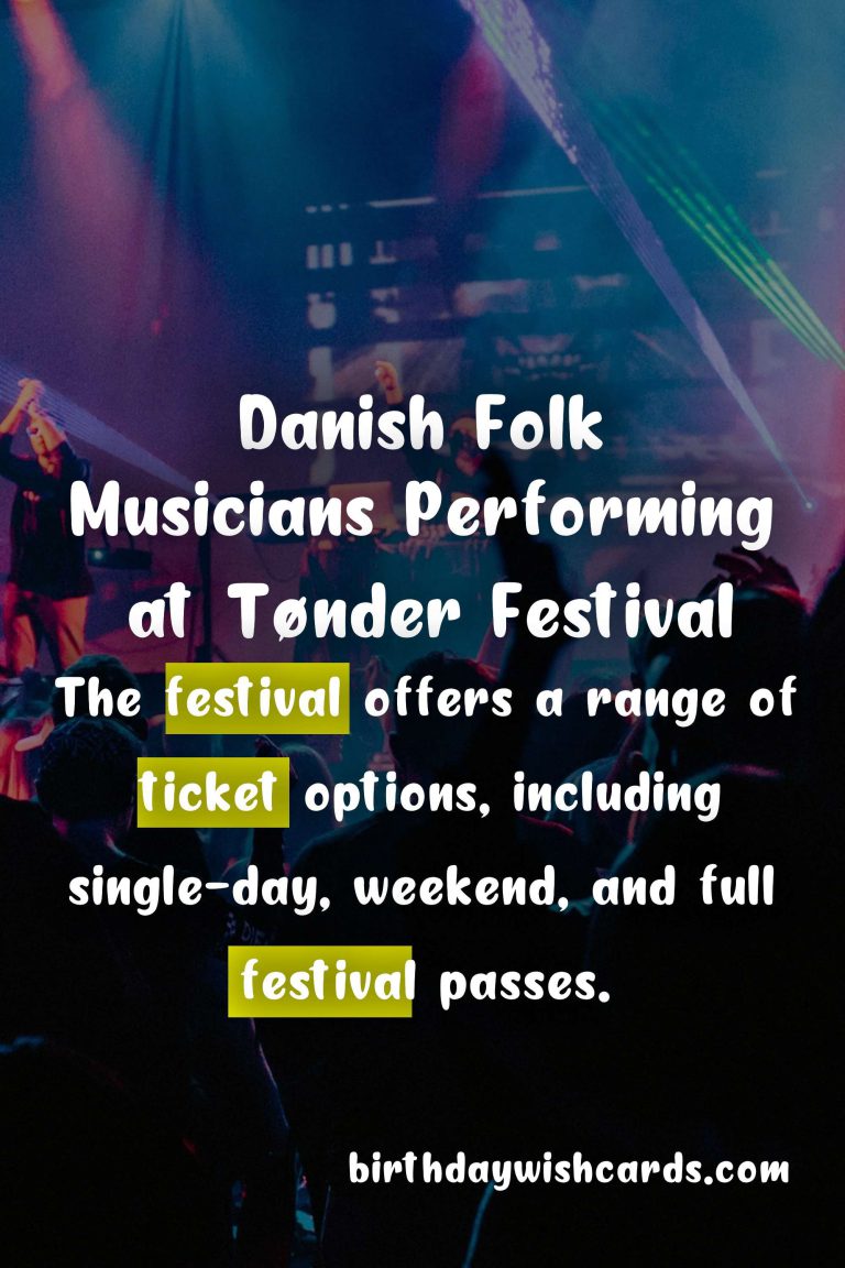Celebrate Folk Music and Community at Tønder Festival from 26-29 August