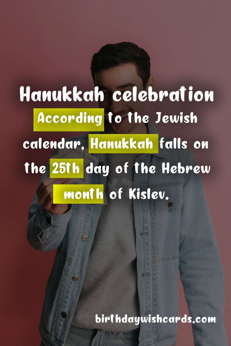 Discover the Rich History of Hanukkah and the Variable Dates According to the Jewish Calendar