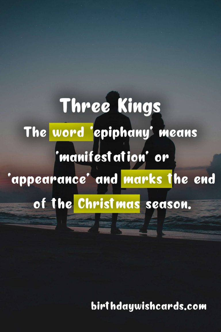 Celebrating Epiphany: The Feast of Three Kings