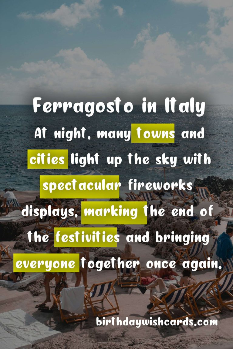 Ferragosto: Celebrating August 15th in Italy