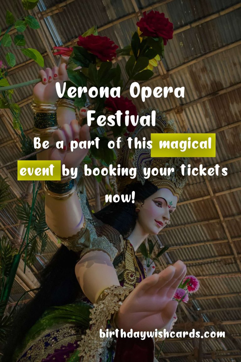 Verona Summer Opera Festival: June - August