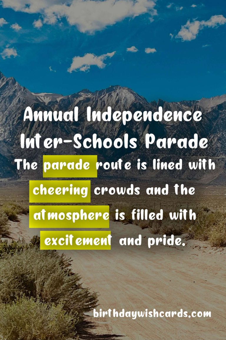 Annual Independence Inter-Schools Parade Celebrated with Enthusiasm on February 22