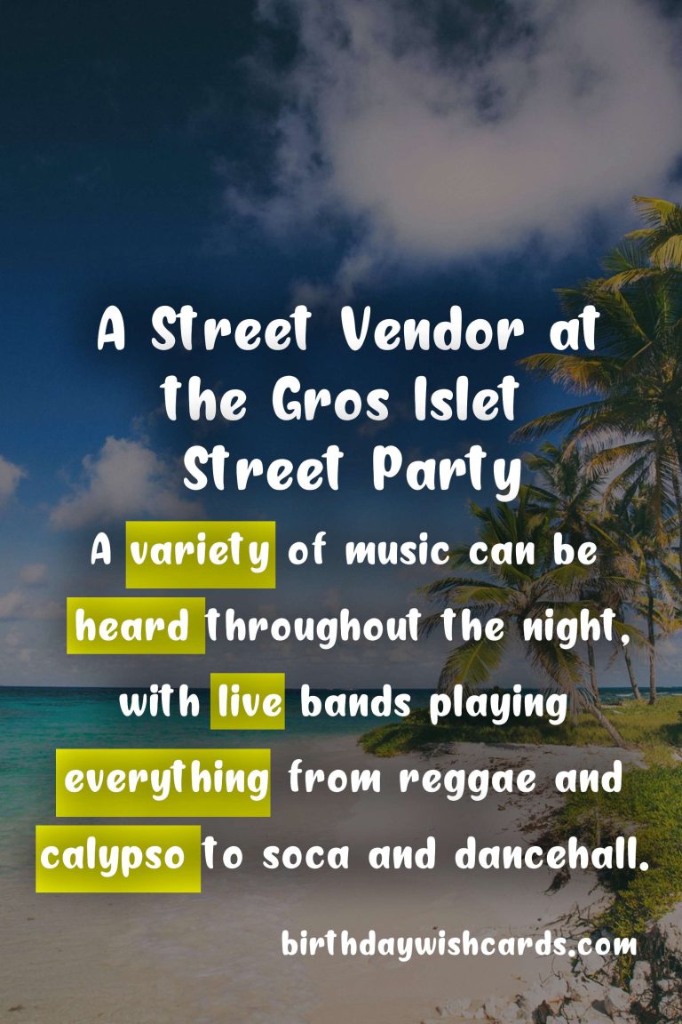 Annual Gros Islet Street Party – Every Friday night in Gros Islet