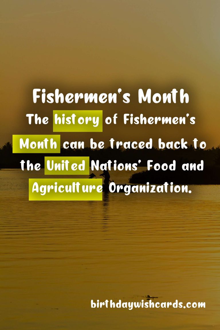 Fishermen’s Month – Celebrating the Hard Work of Our Fishermen