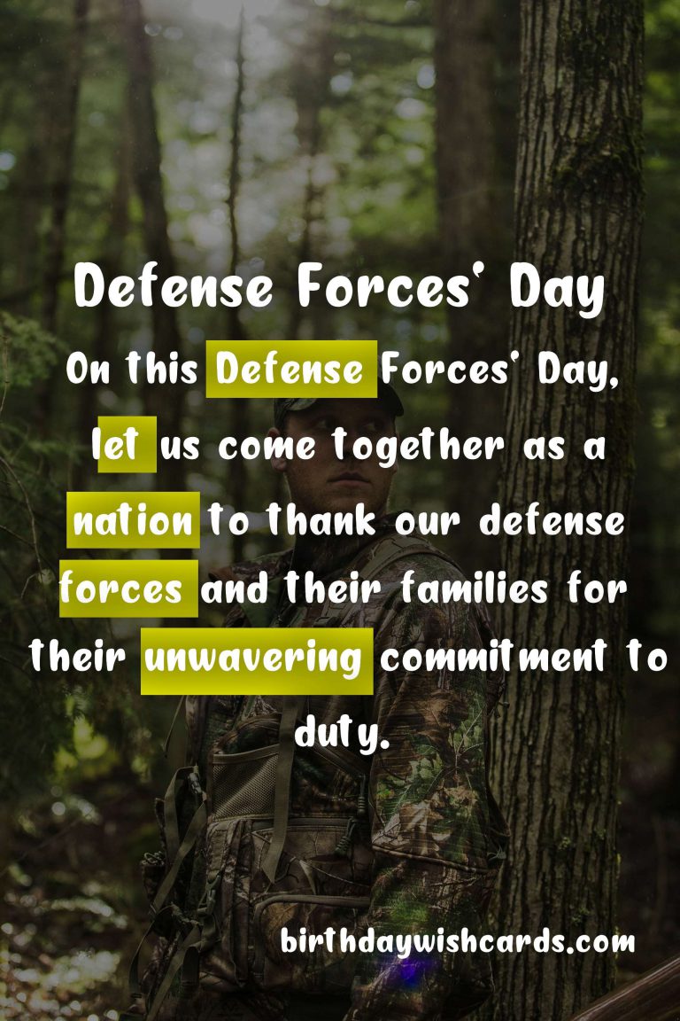 First Monday in August: Defense Forces’ Day Observed