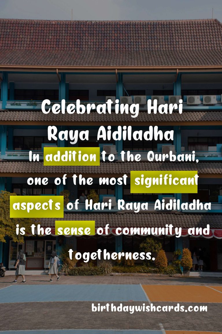 Celebrate Hari Raya Aidiladha: A Reflection on Faith, Family, and Sacrifice