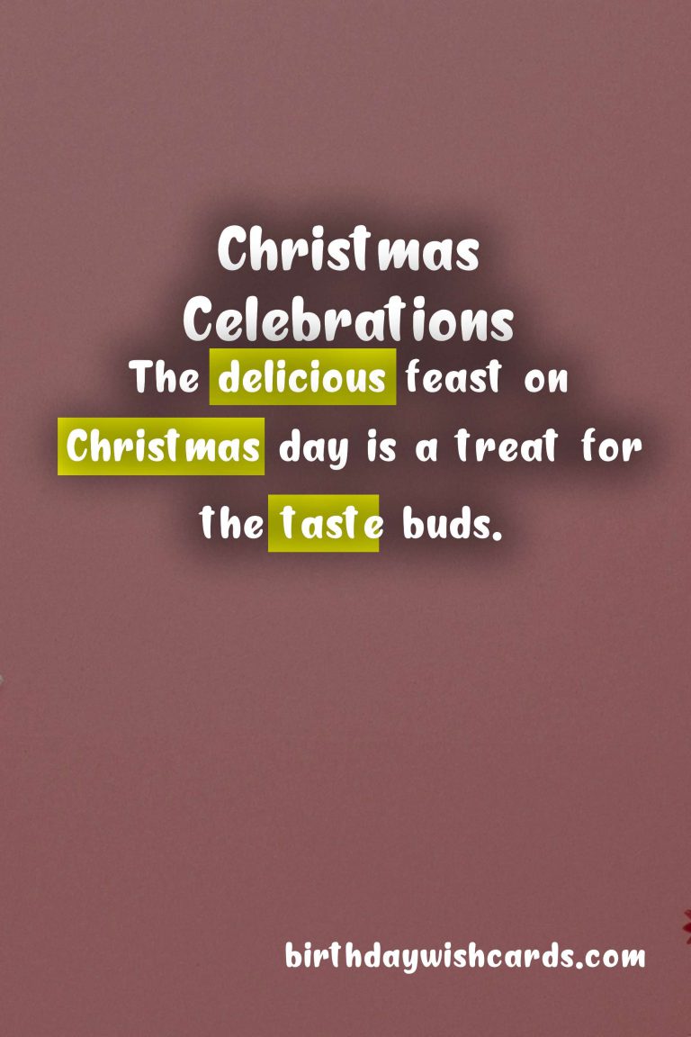 Christmas (25 December): The Most Wonderful Time of the Year