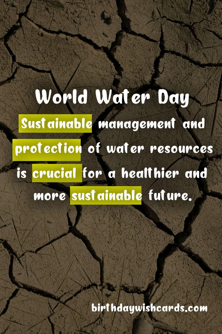 World Water Day: Celebrating Our Most Precious Resource