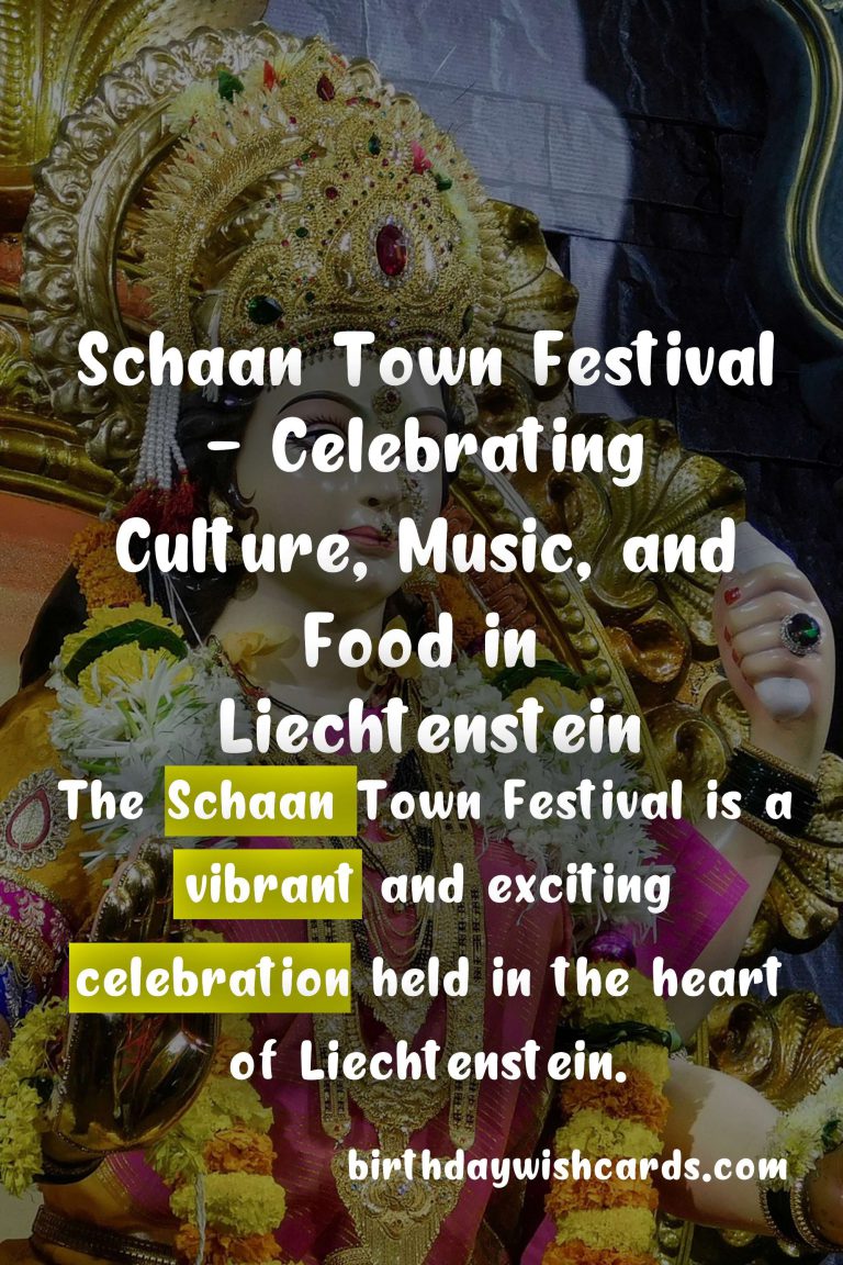 Schaan Town Festival – A Fun-Filled Celebration in the Heart of Liechtenstein