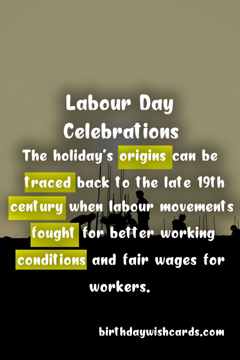 Labour Day 2021: A Celebration of Workers' Rights and Achievements