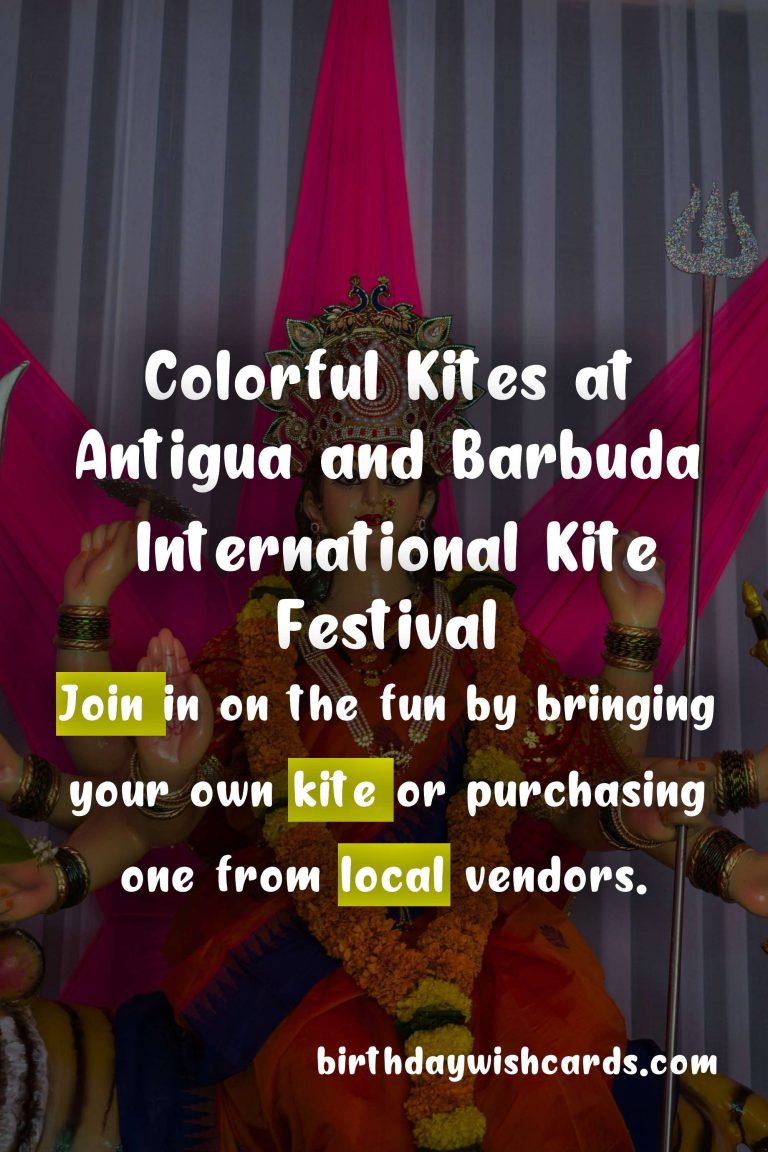 Experience Colorful and Exciting Antigua and Barbuda International Kite Festival this Easter Weekend