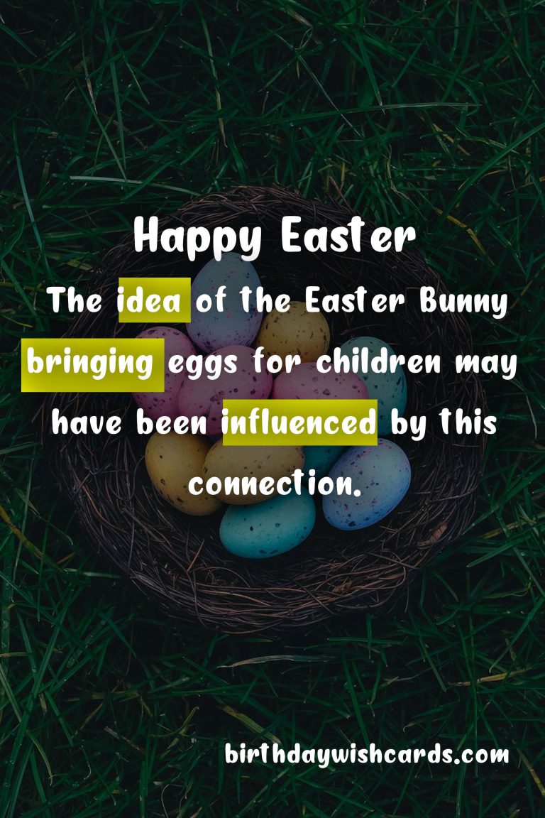 Easter – Varies between March and April