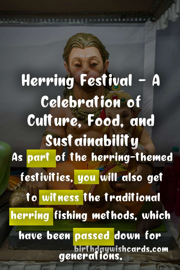 Herring Festival - Celebrating the Tasty Fish in June