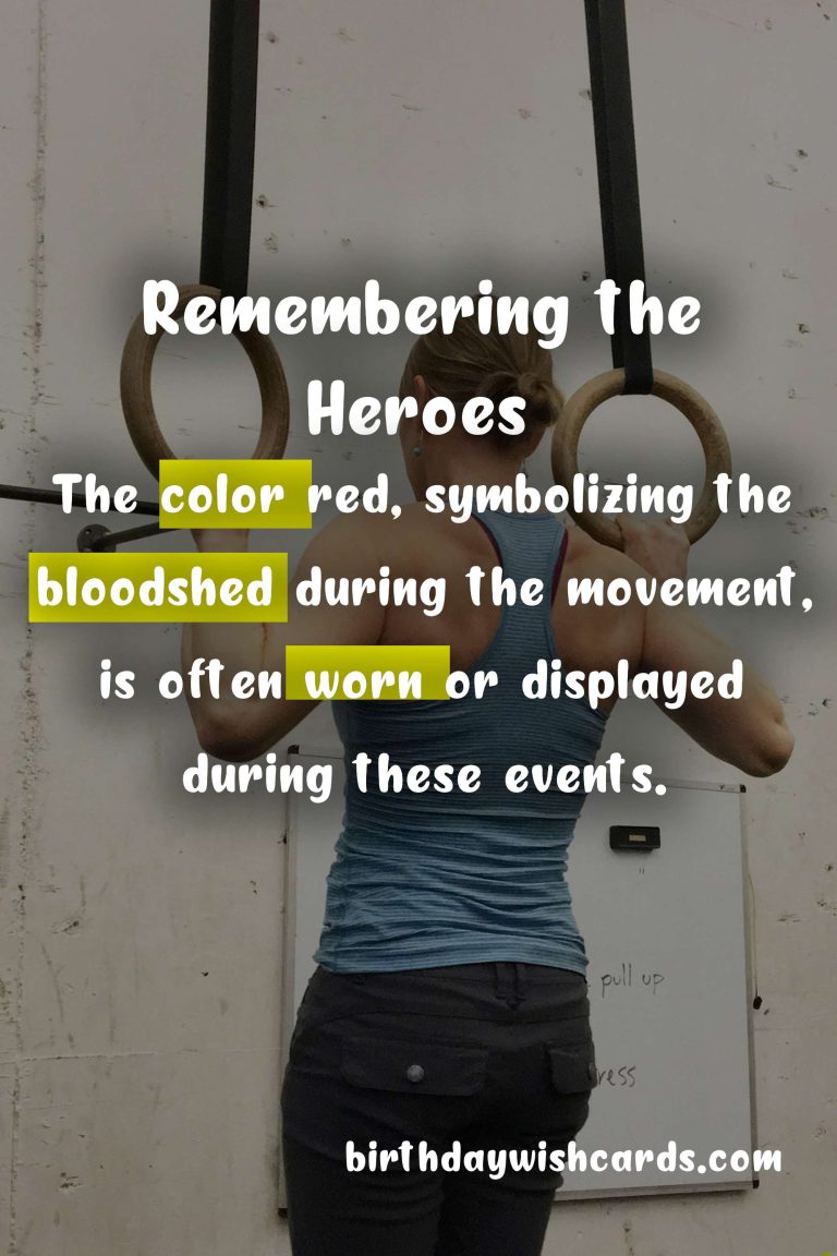 Remembering Remembrance Day - May 4th