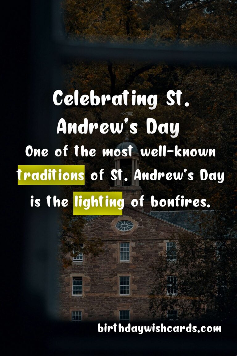 Celebrating St. Andrew’s Day: A Look Into the History and Traditions