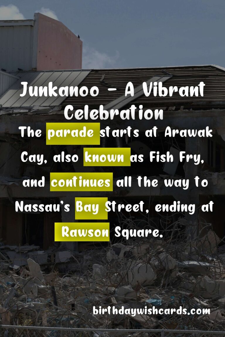 Experience the Vibrant Celebration of Junkanoo – December 26 and January 1