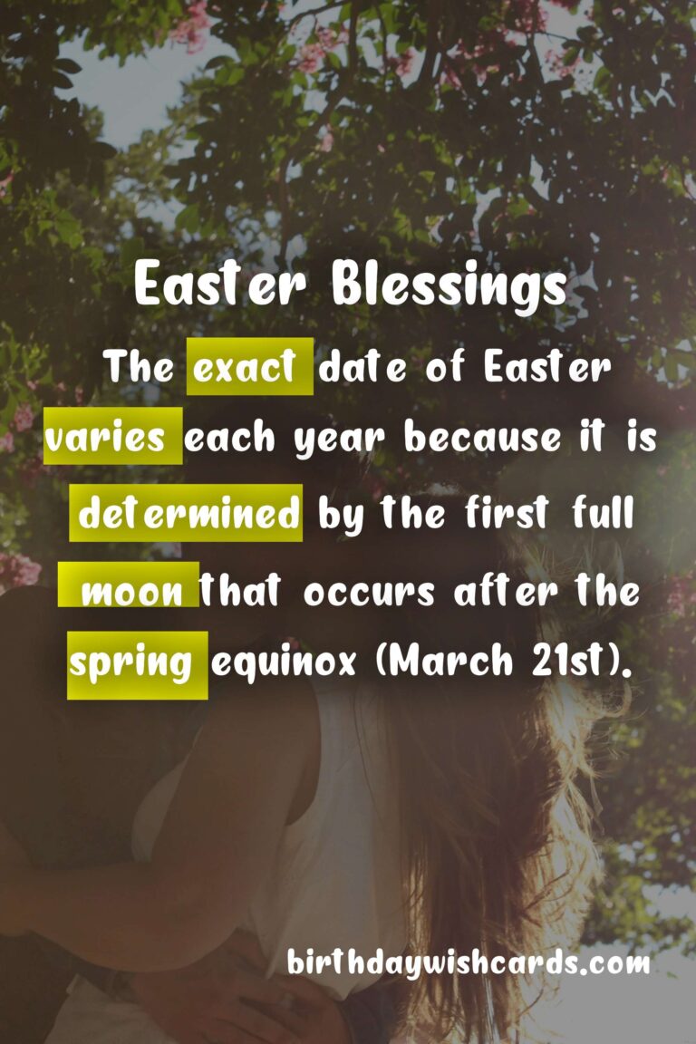 A Complete Guide to Easter – Date Varies Every Year