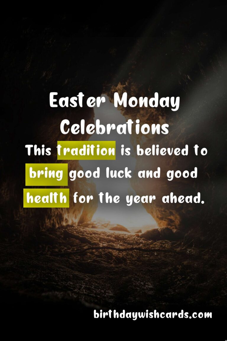 Easter Monday – A Celebration of Joy and Renewal