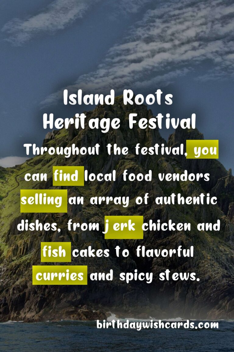 Discover the Rich Heritage of Island Roots Festival - April