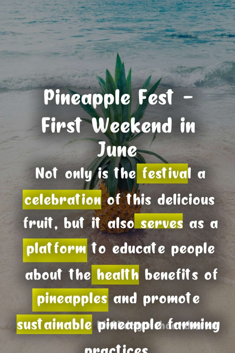 Pineapple Fest: A Fun-Filled Celebration of Summer's Favorite Fruit
