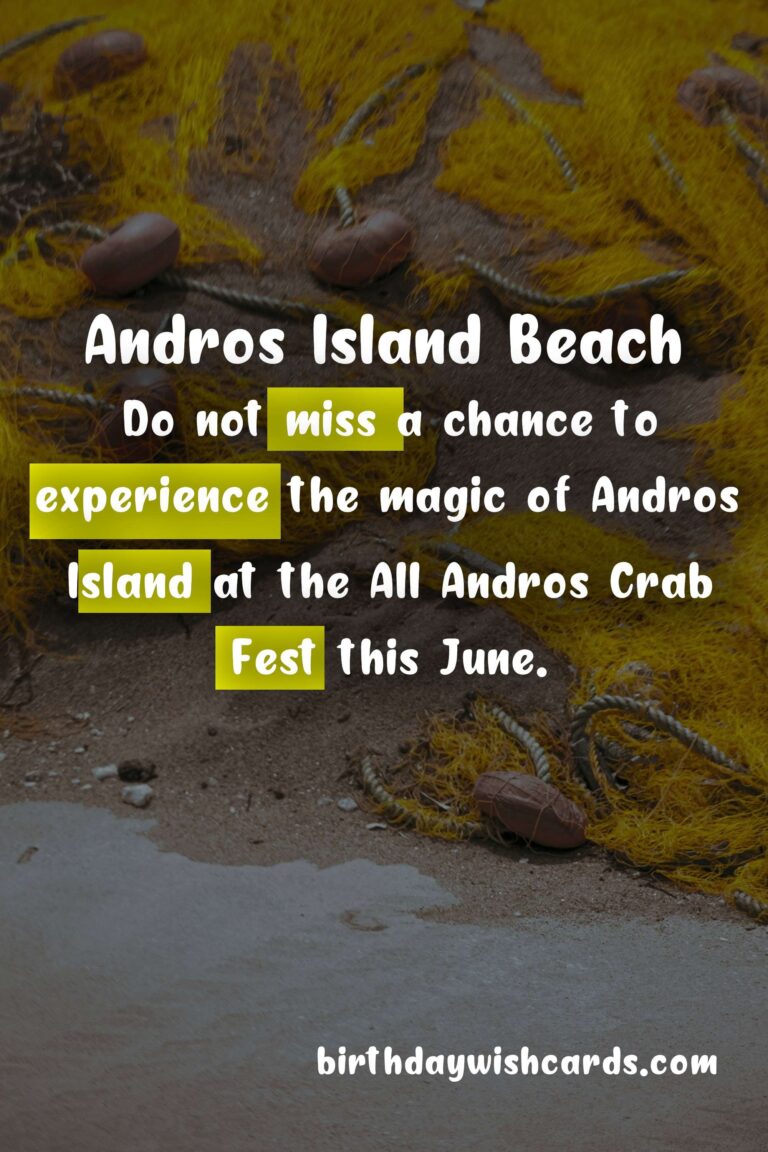 All Andros Crab Fest - June