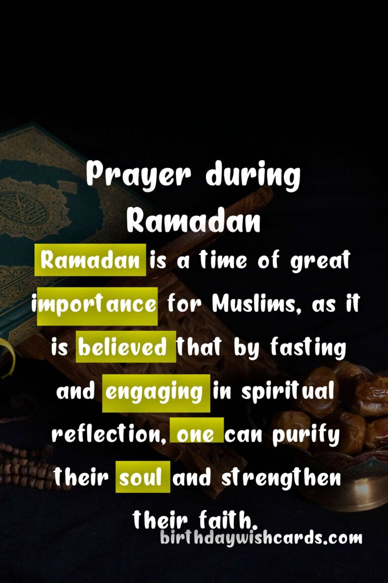 Ramadan - The Holy Month of Fasting and Spiritual Reflection