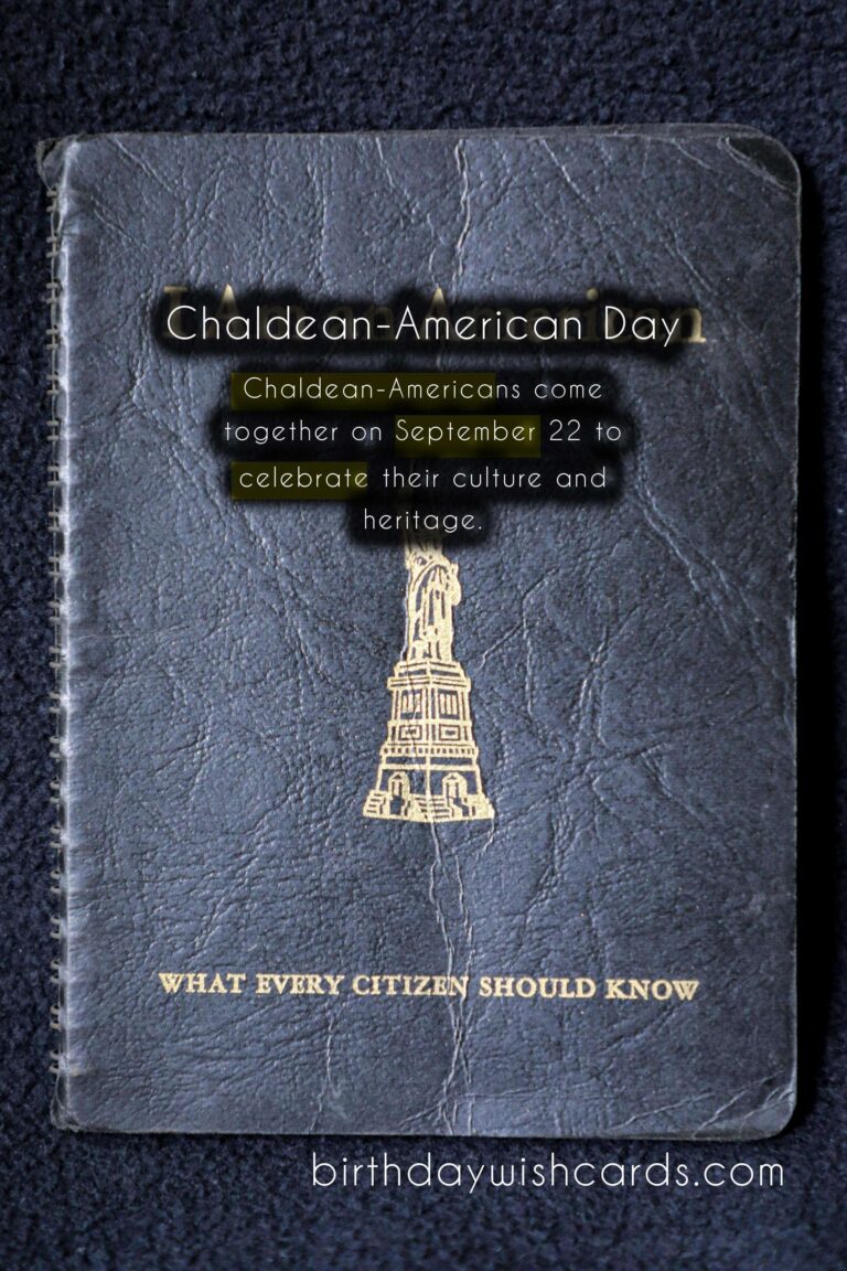 Celebrate Chaldean-American Day on September 22 with Joy and Pride