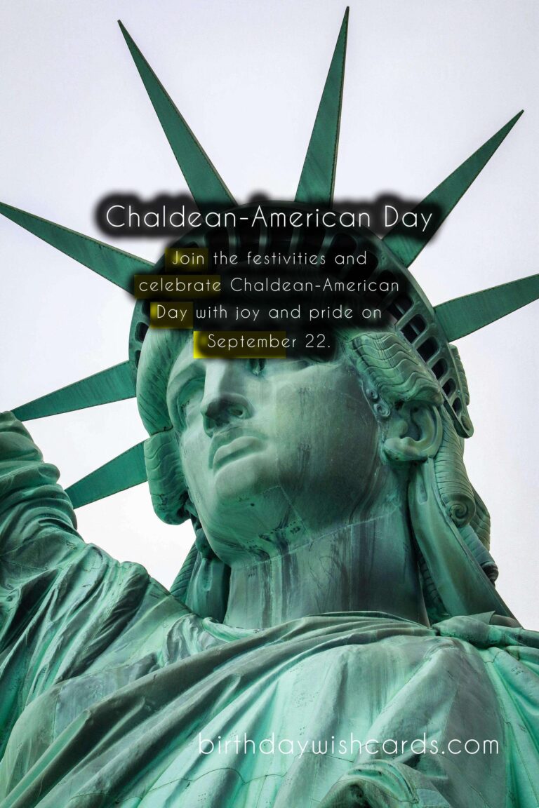 Celebrate Chaldean-American Day on September 22 with Joy and Pride