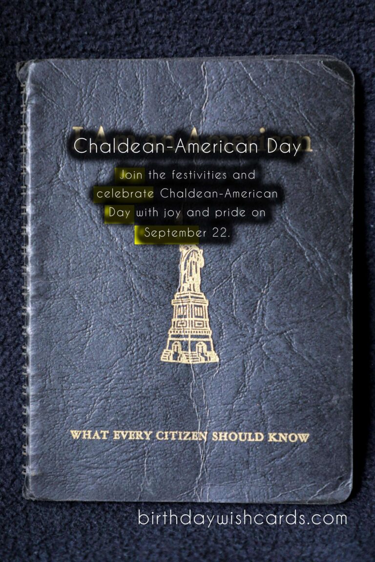 Celebrate Chaldean-American Day on September 22 with Joy and Pride