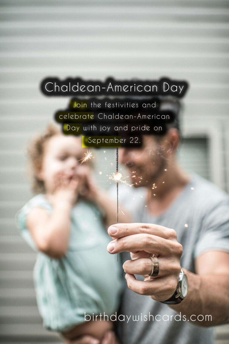 Celebrate Chaldean-American Day on September 22 with Joy and Pride