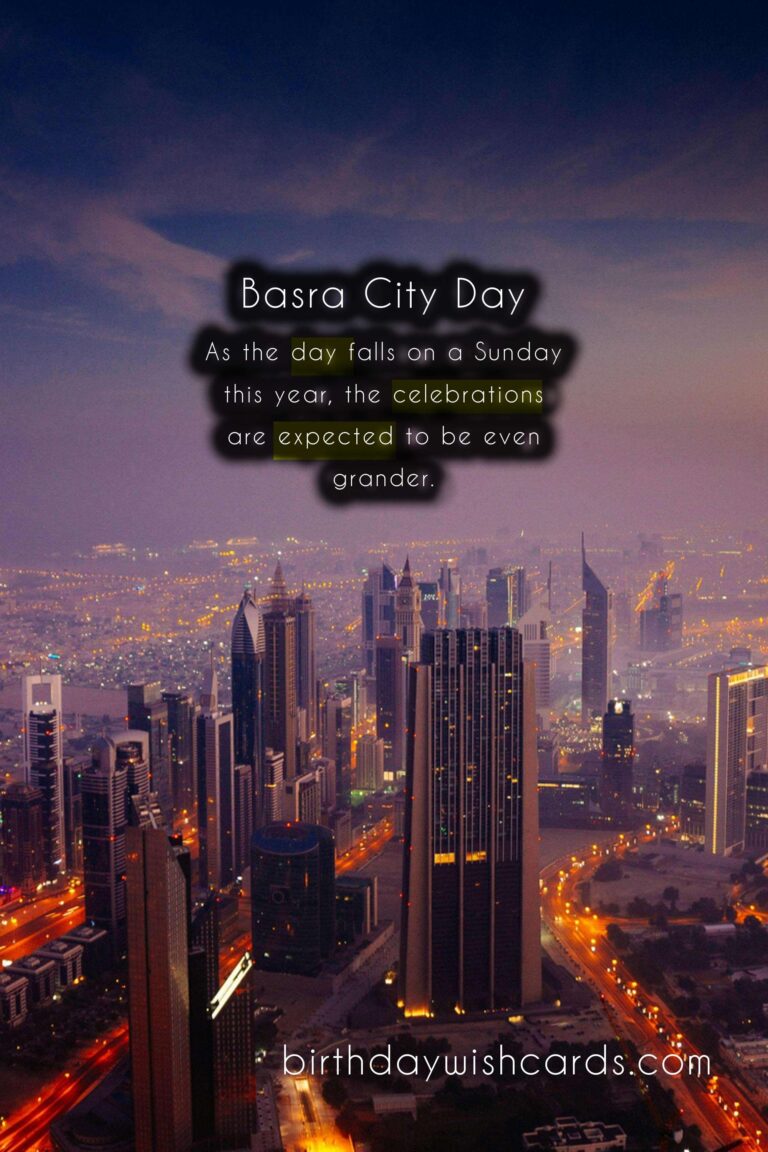 Basra City Day - A Celebration of Culture, History, and Progress