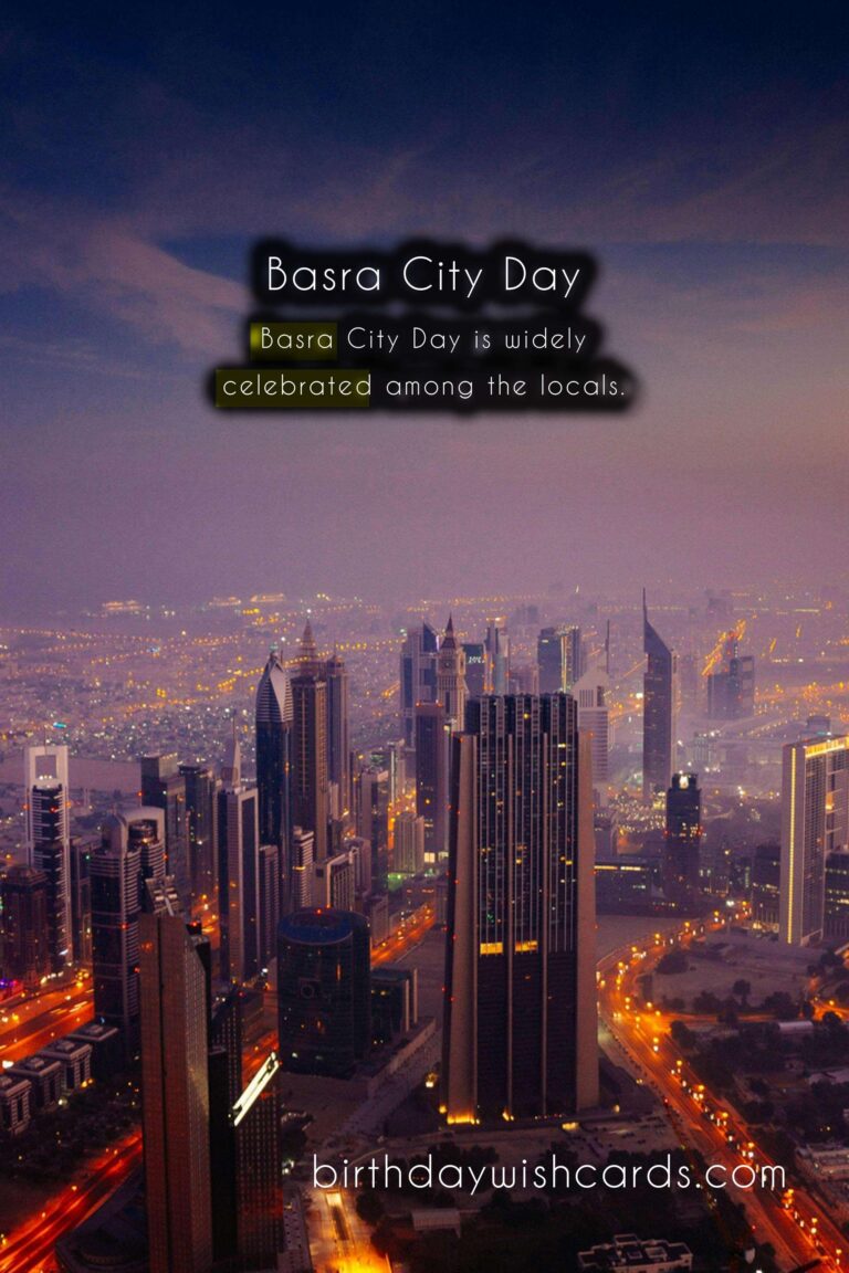 Basra City Day - A Celebration of Culture, History, and Progress