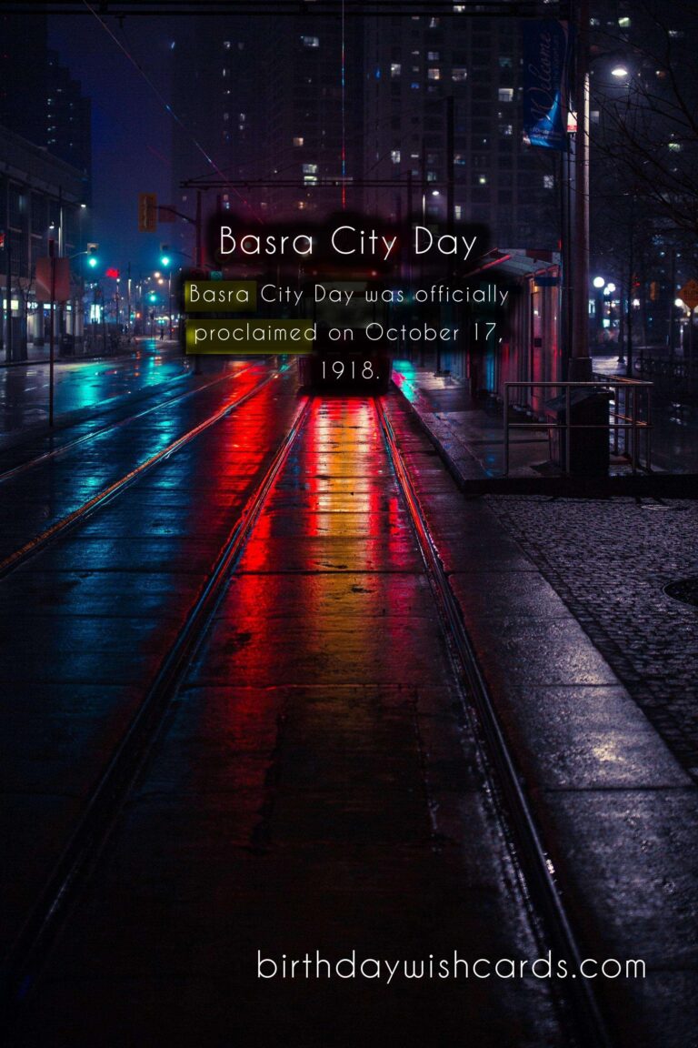 Basra City Day – A Celebration of Culture, History, and Progress
