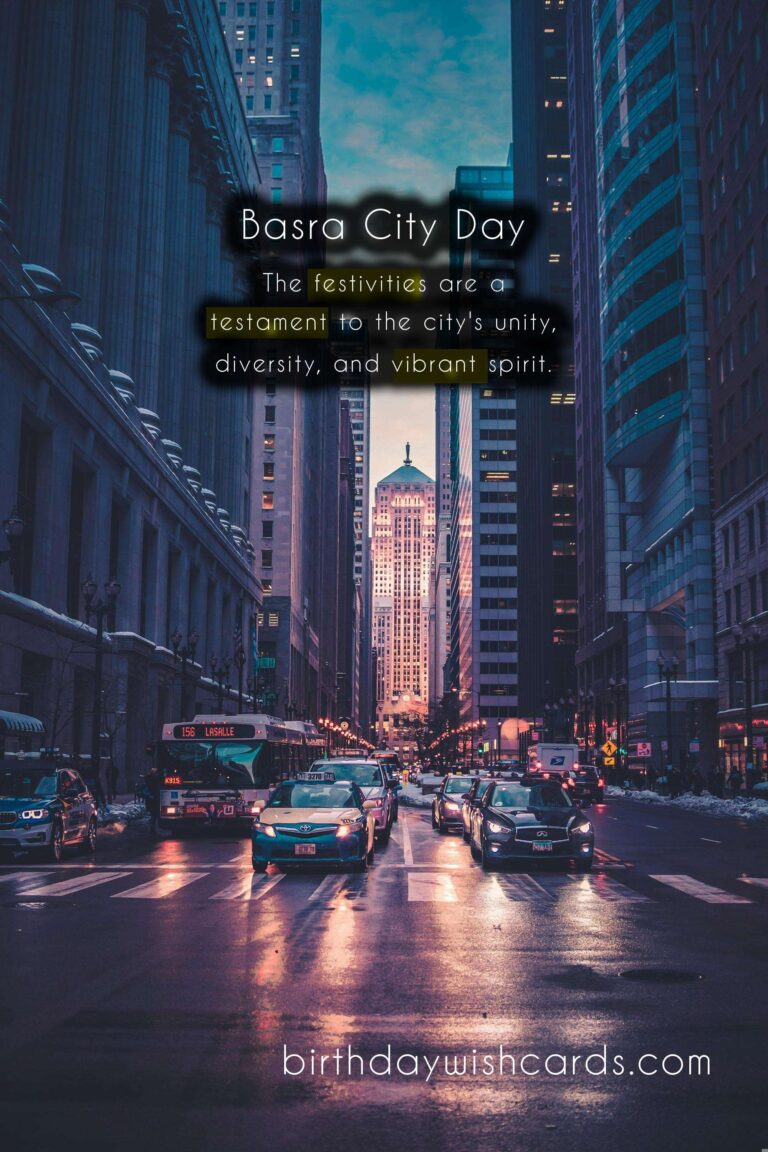 Basra City Day - A Celebration of Culture, History, and Progress