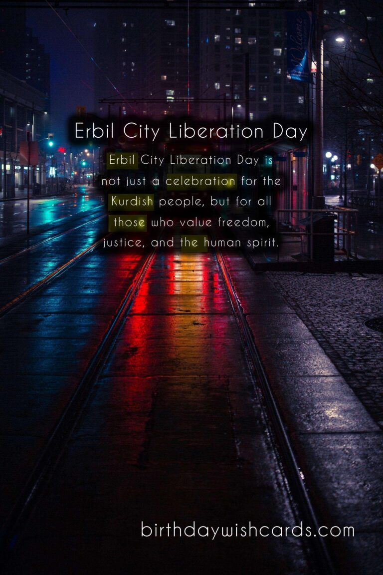 Erbil City Liberation Day: A Celebration of Freedom and Unity