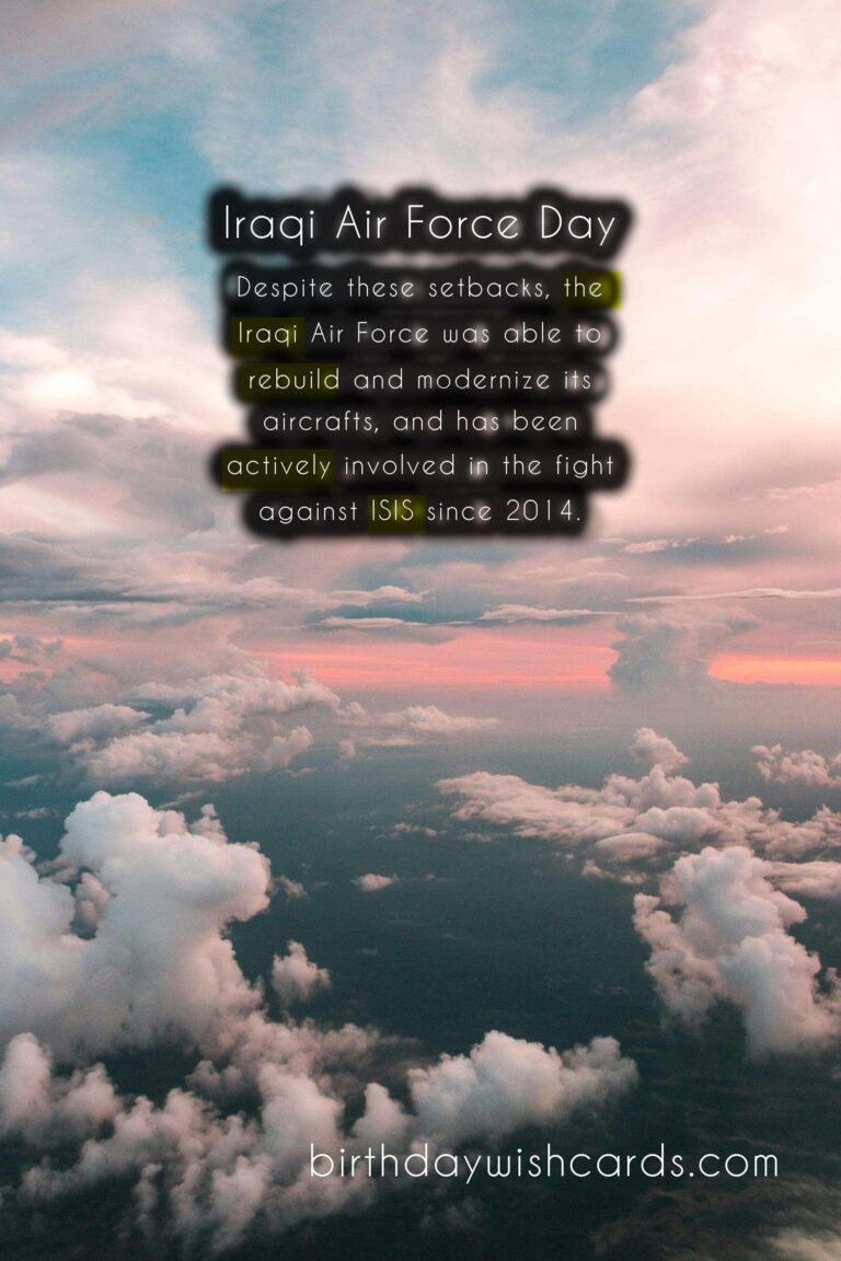 Celebrate Iraqi Air Force Day on August 22 with These Fascinating Facts