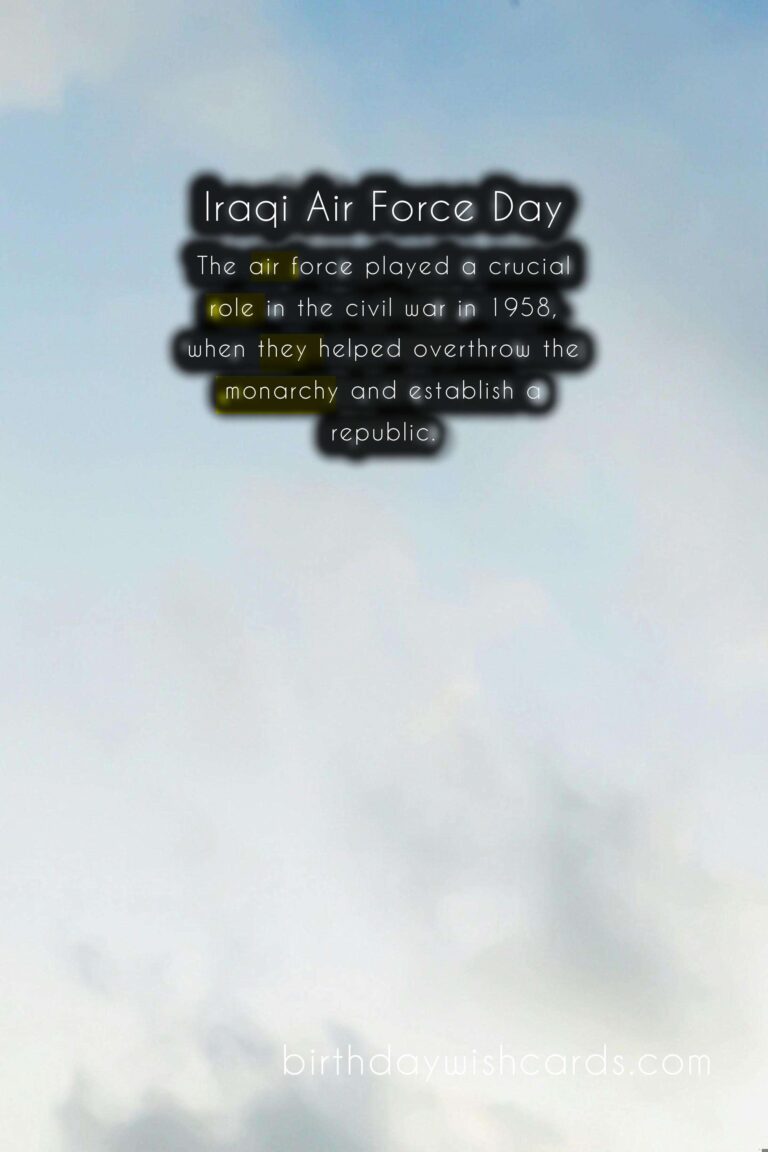 Celebrate Iraqi Air Force Day on August 22 with These Fascinating Facts