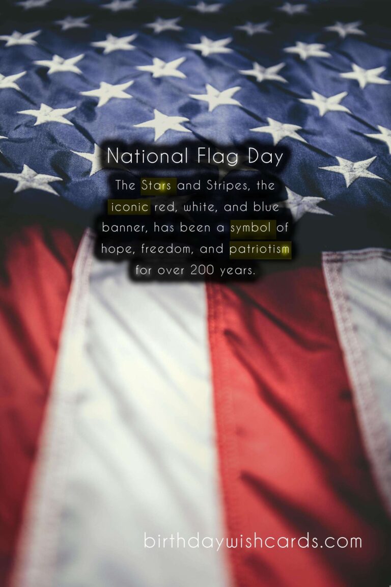 National Flag Day: A Celebration of Patriotism and Unity