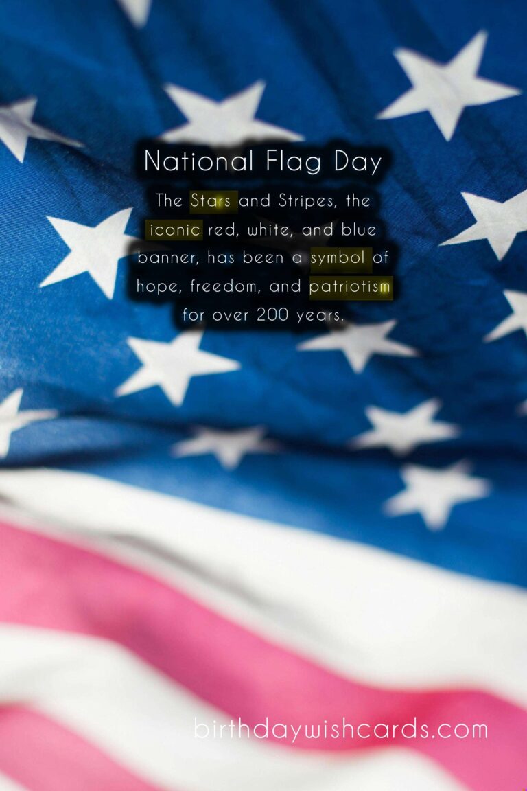 National Flag Day: A Celebration of Patriotism and Unity