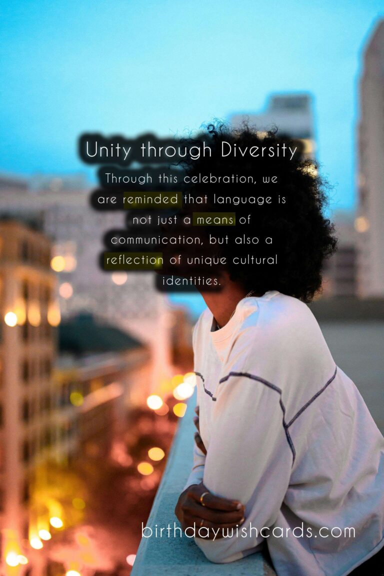 Celebrate the Month of Unity and Multiculturalism with National Language Month in August