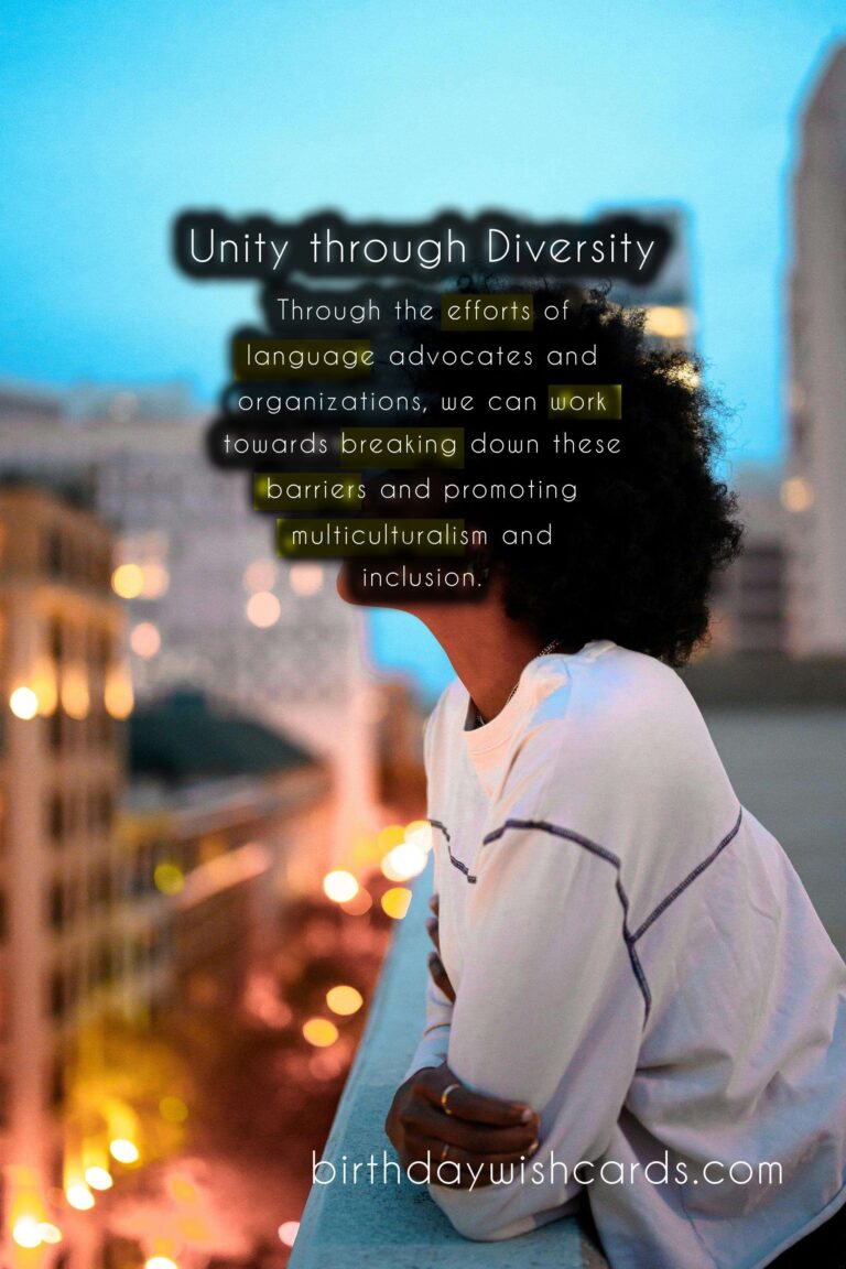 Celebrate the Month of Unity and Multiculturalism with National Language Month in August