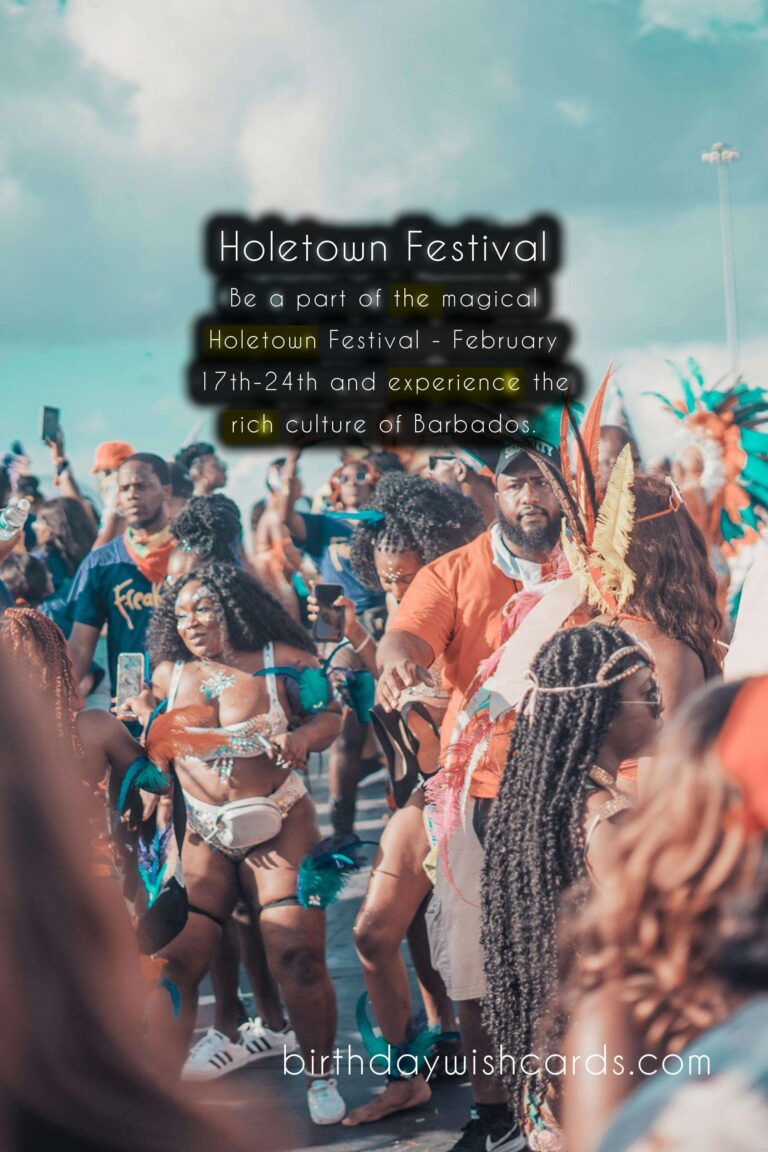 Experience the Excitement at the Holetown Festival - February 17th-24th