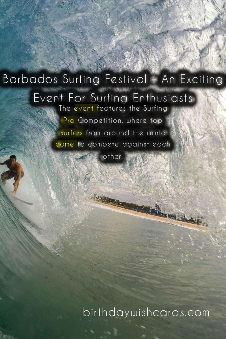 Barbados Surfing Festival – An Exciting Event For Surfing Enthusiasts
