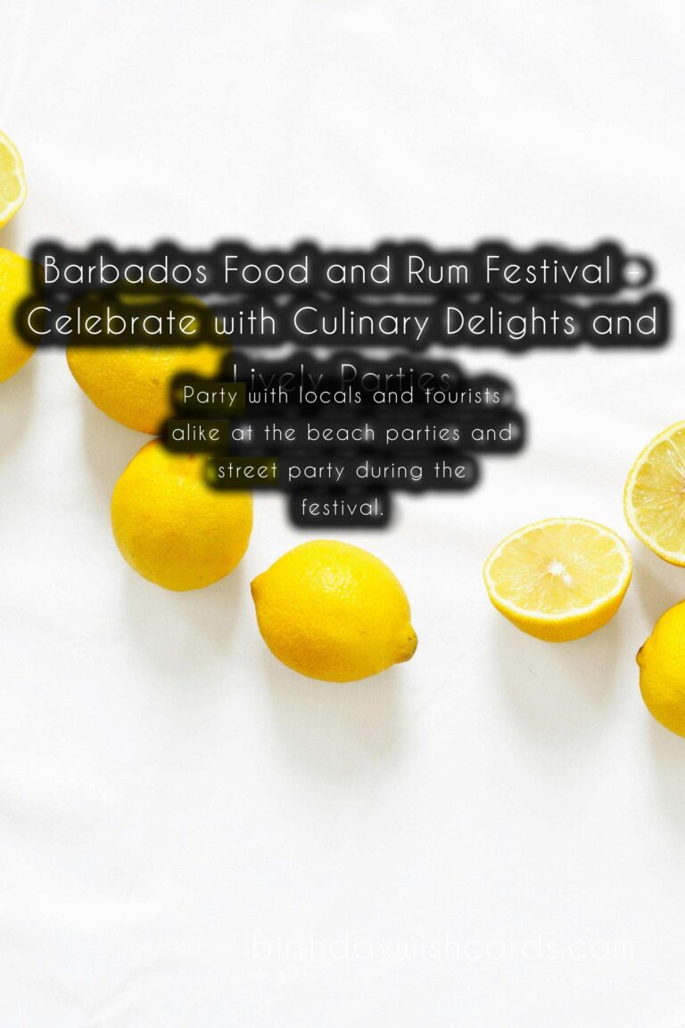 Discover the Flavors of Barbados at the Annual Food and Rum Festival