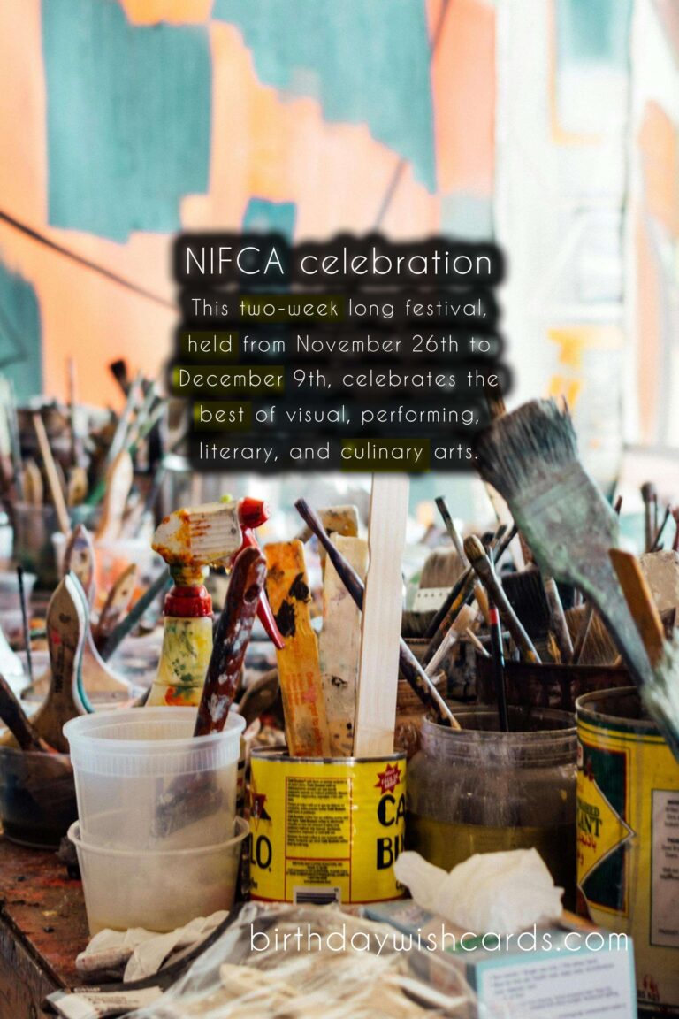 Celebrate the National Independence Festival of Creative Arts: November 26th-December 9th